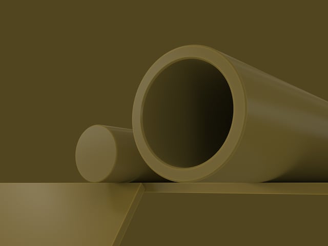 Duratron® U2300 PEI plastic stock shapes