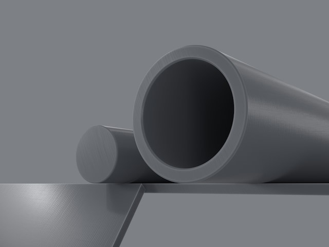 TIVAR® Oil Filled UHMW-PE plastic stock shapes 