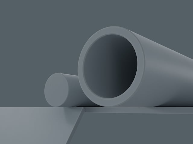 Acetron® GP / Ertacetal® C POM-C plastic stock shapes in grey